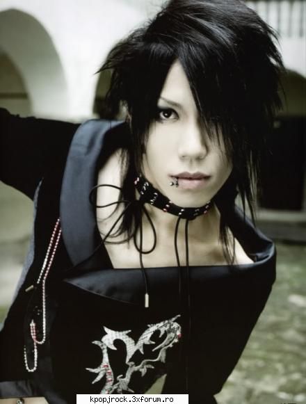 Aoi - Real name: Shiroyama Yuu - The Gazette xD