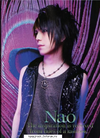 Nao - * Nao (ナオ?) Part: Drums and Leader - Alice Nine xD
