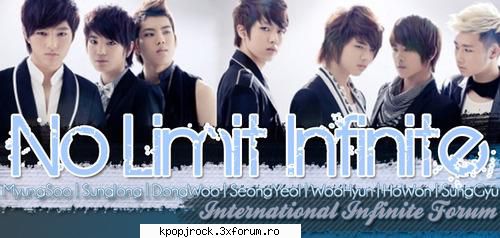 infinite nfinite (korean: seven member south korean pop boy group under woollim the group has