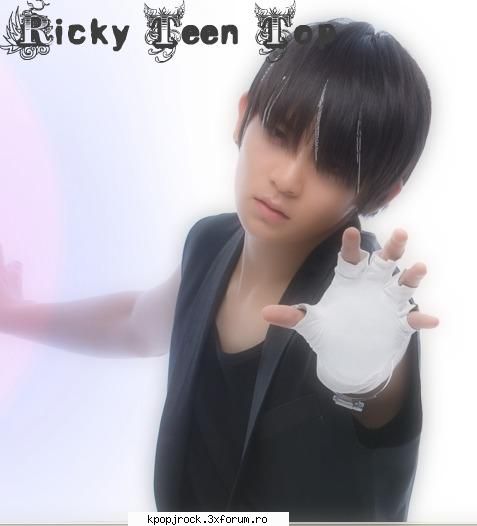 ricky lovely boy ricky lead dancer and name: yoo chang hyun 27,1995[7]
